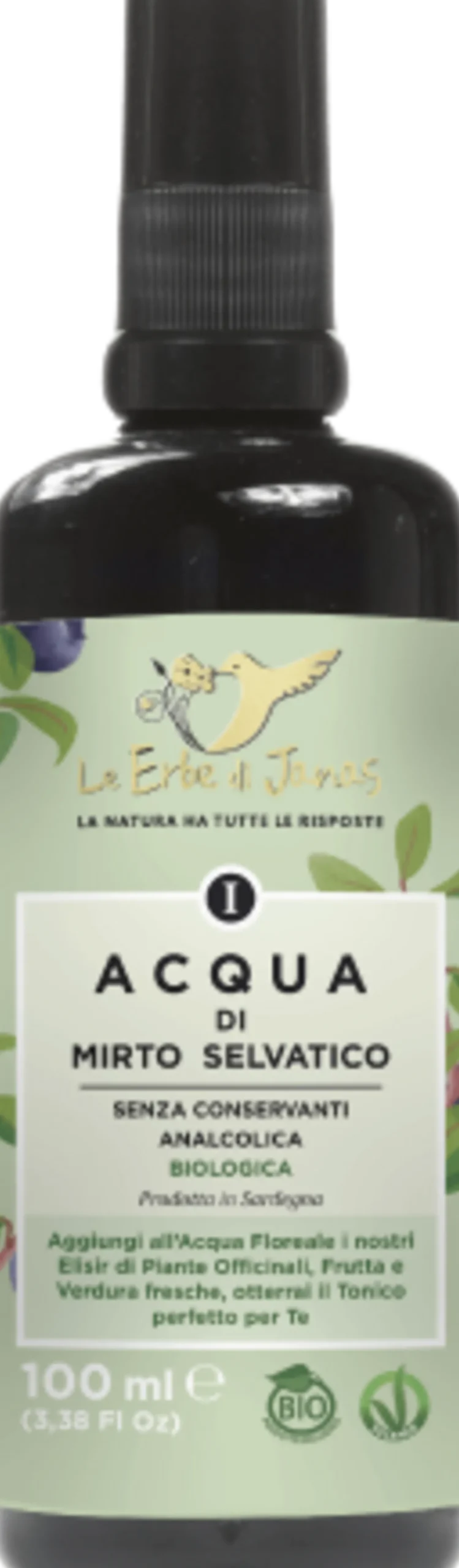 Acqua di Mirto Selvatico Bio, 100 ml