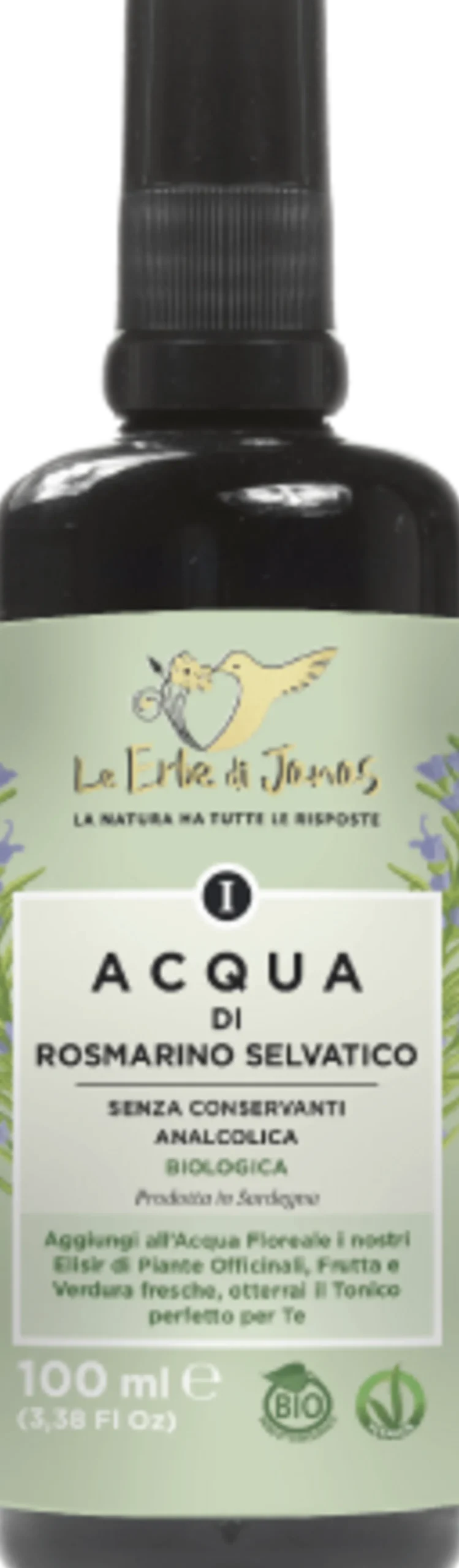 Acqua di Rosmarino Selvatico Bio, 100 ml