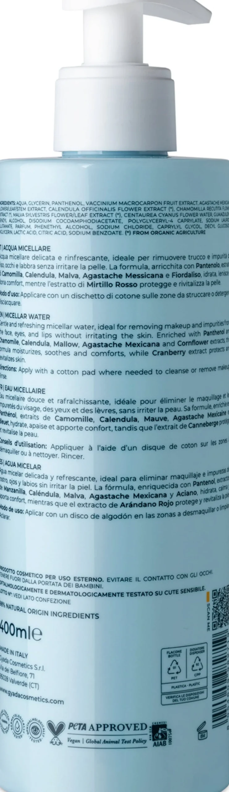 Acqua Micellare, 400 ml