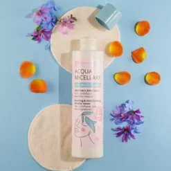 Acqua Micellare Rosa, Fiordaliso e Prebiotici, 200 ml