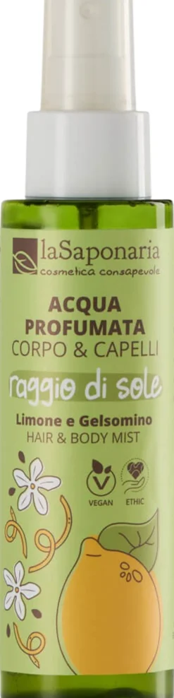 Acqua Profumata al Limone e Gelsomino - Raggio di Sole, 100 ml