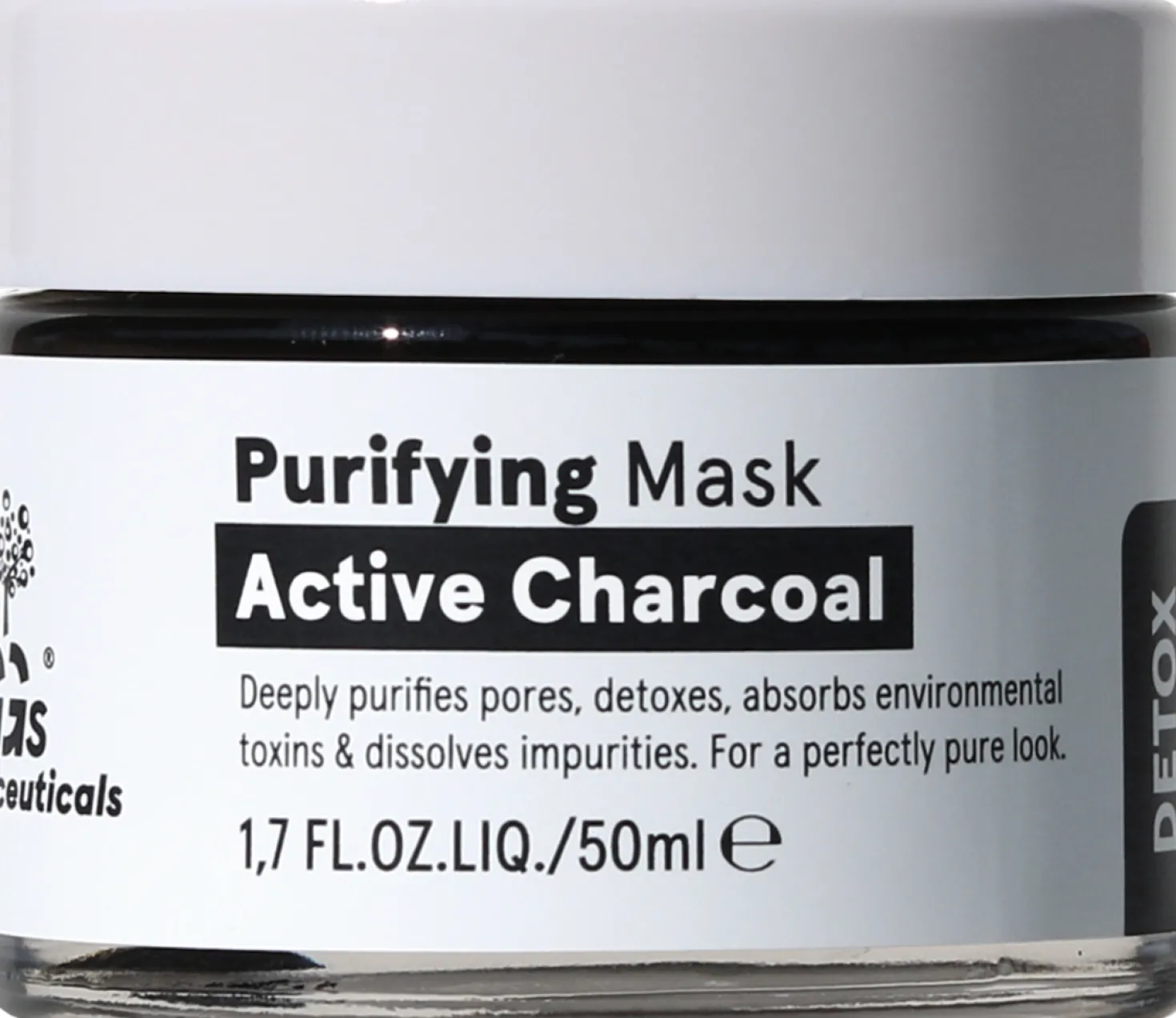 Active Charcoal Purifying Mask, 50 ml