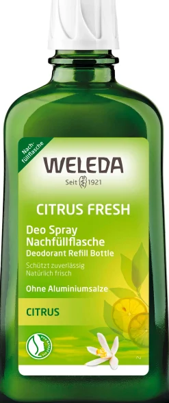 Agrumi - Ricarica Deodorante Spray 24h, 200 ml (flacone ricarica)