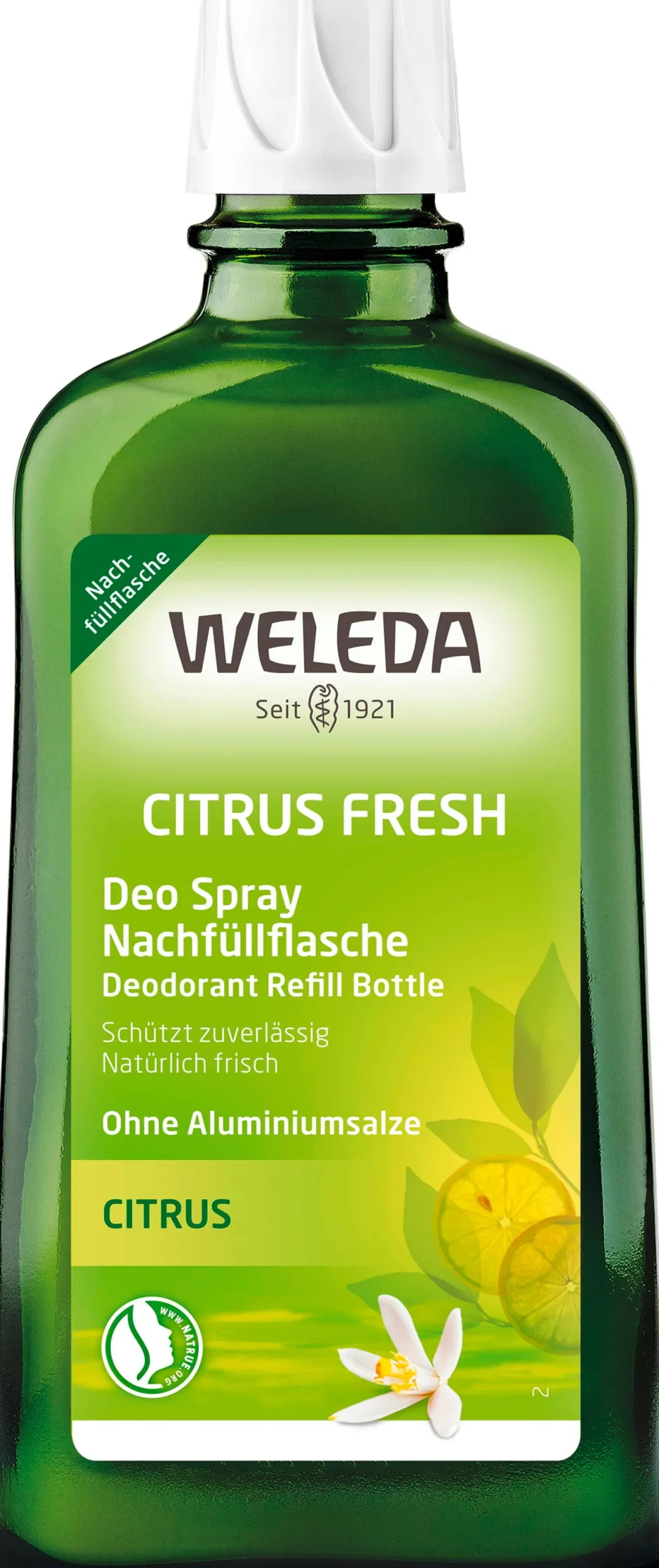 Agrumi - Ricarica Deodorante Spray 24h, 200 ml (flacone ricarica)