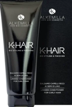 ALKHAIR Balsamo Capelli Ricci ai Semi di Lino, 200 ml