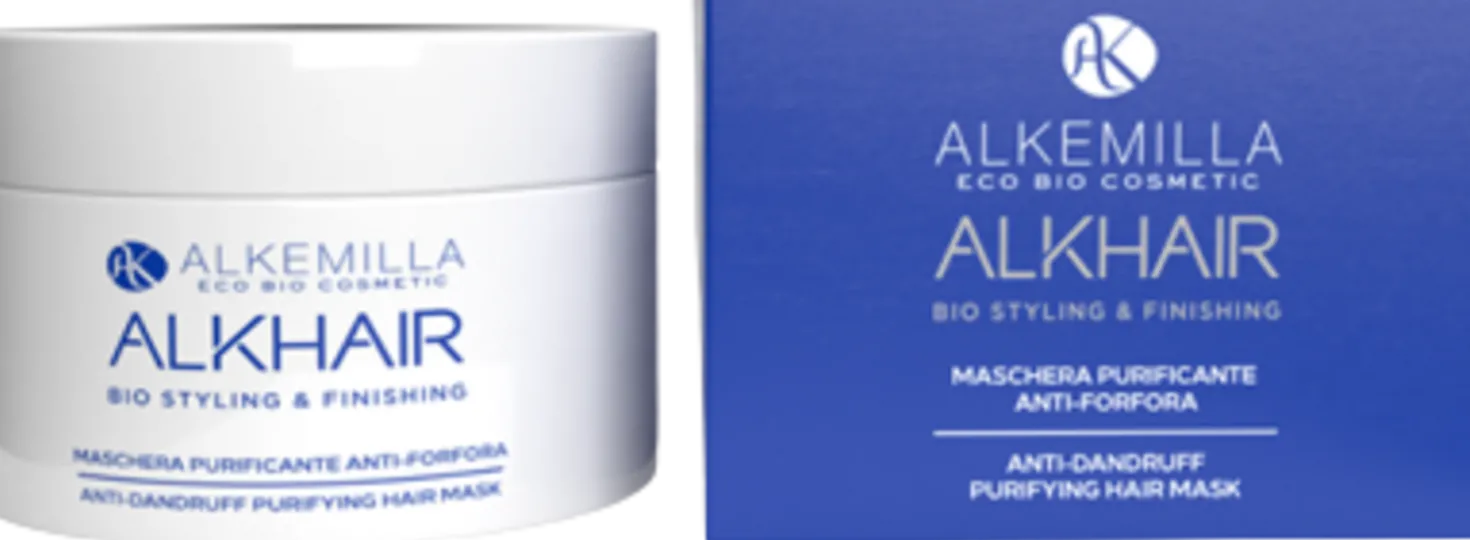ALKHAIR Maschera Purificante Antiforfora, 200 ml