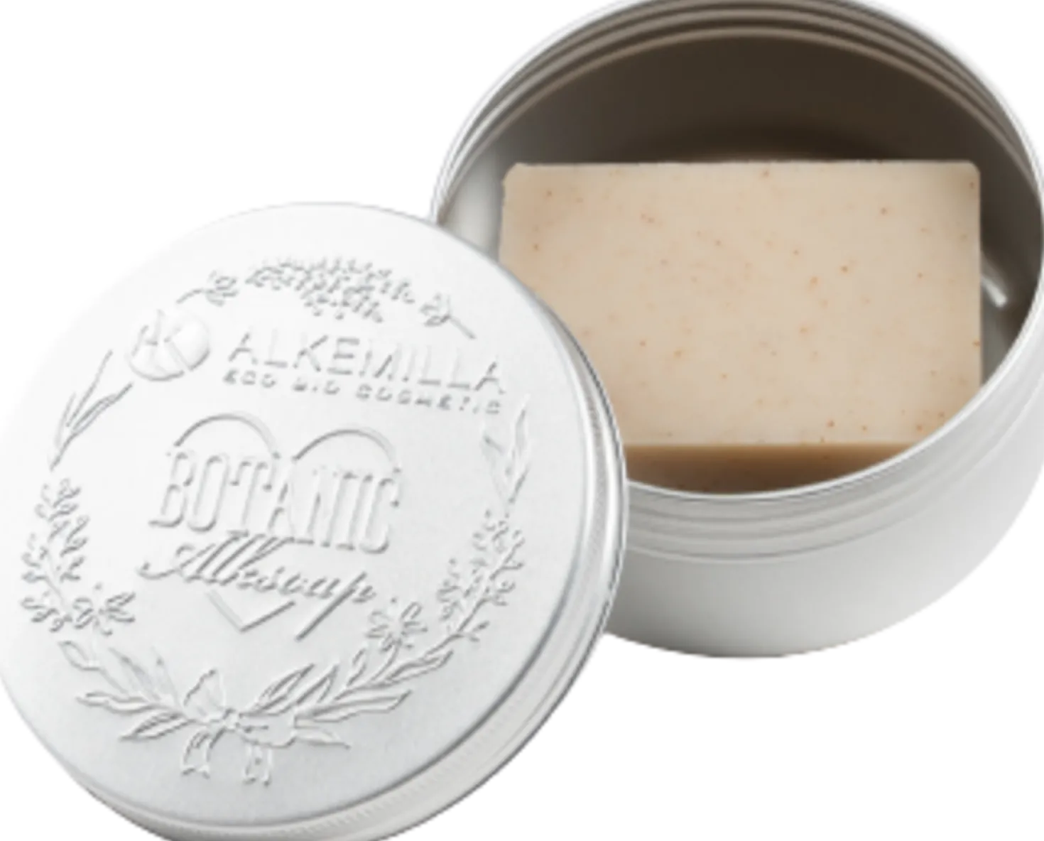 Alksoap Detergente Solido Viso Esfoliante Delicato, 50 g