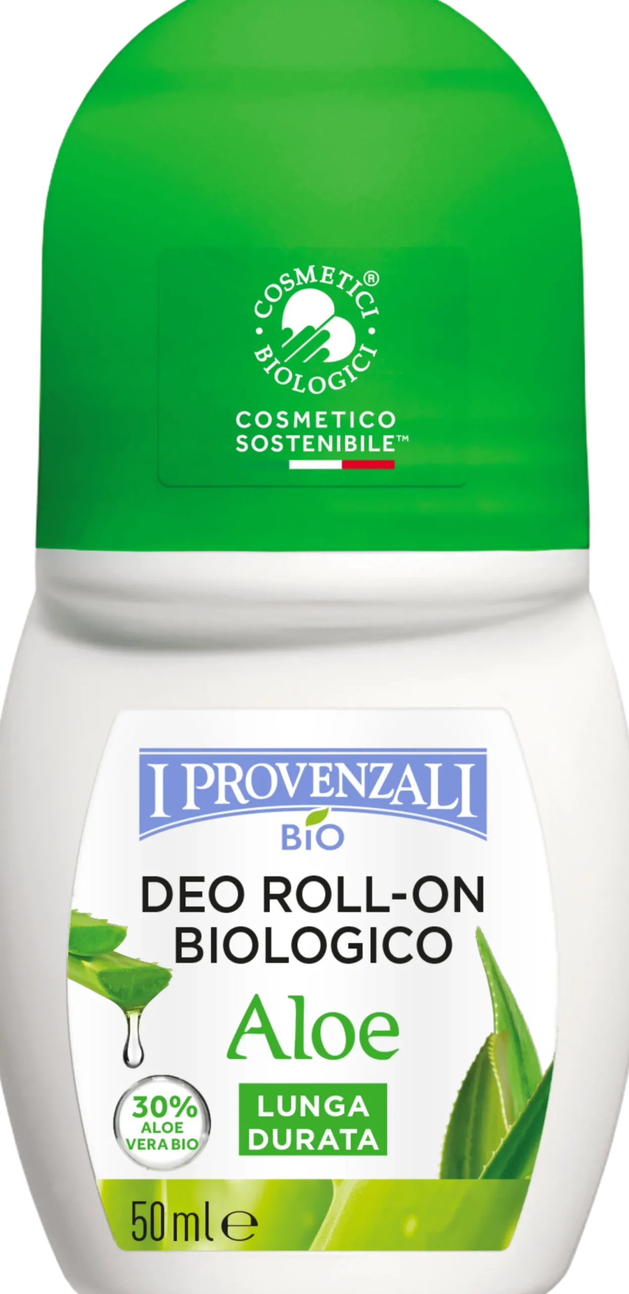 Aloe Deo Roll-On Biologico, 50 ml