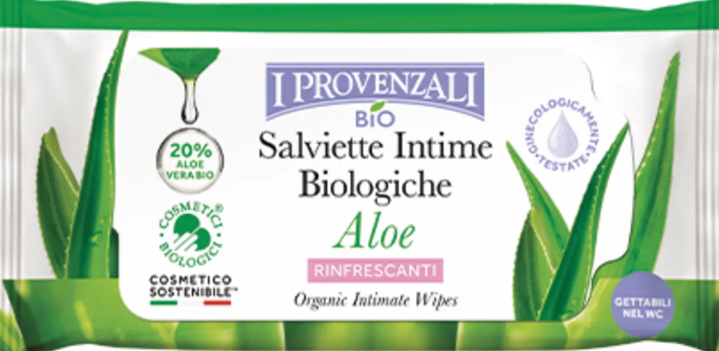 Aloe Salviette Intime Biologiche