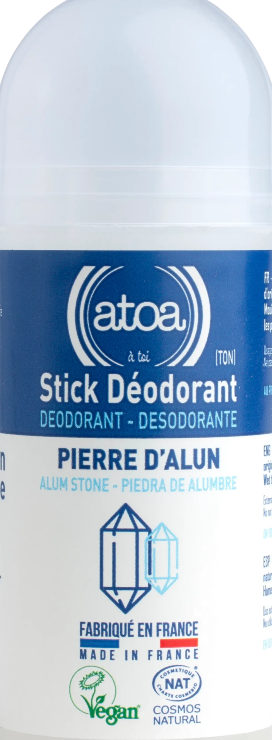 Alum Stone Stick Deodorant Flexible, 100 g
