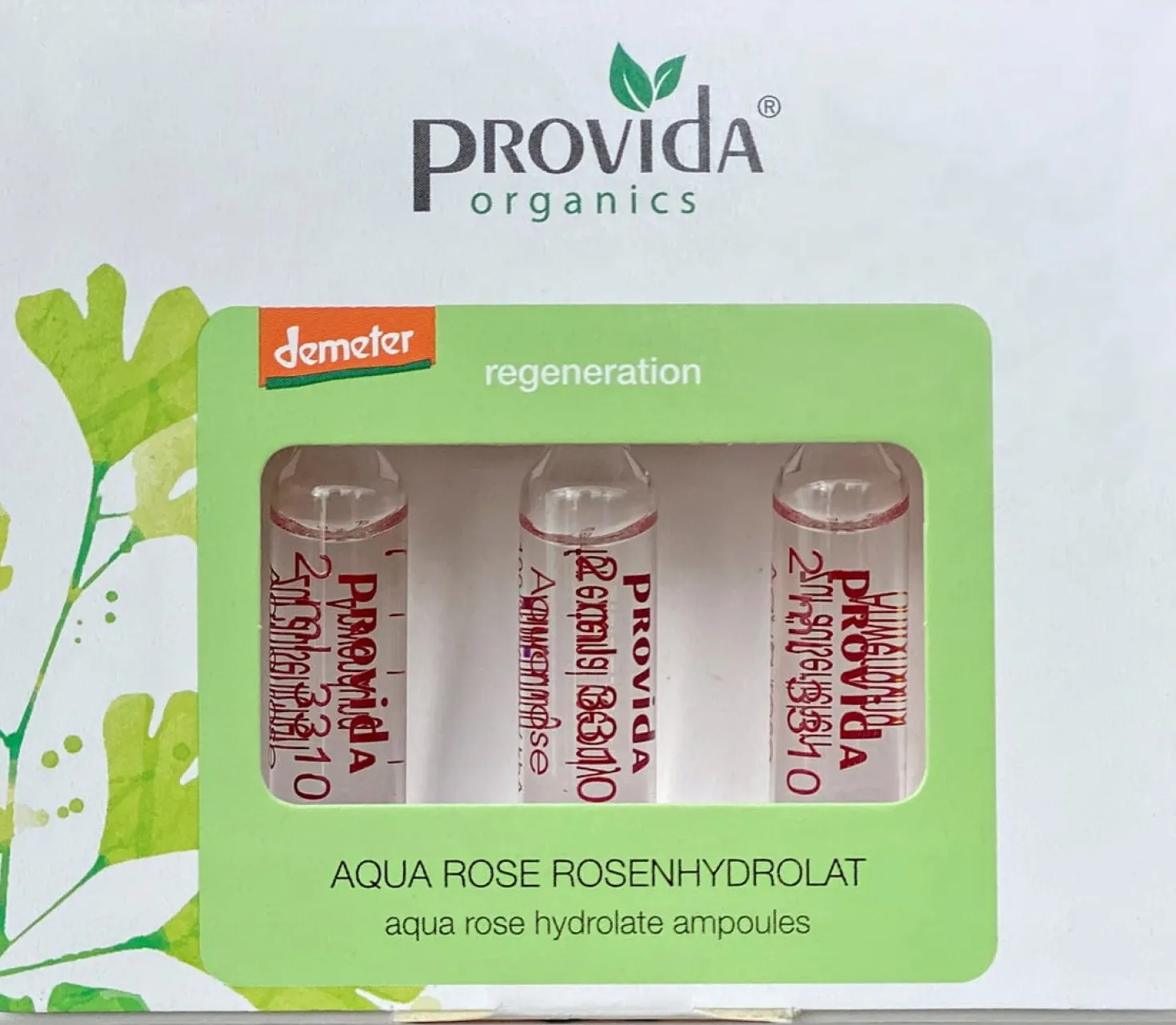 Ampulle Idrolato Aqua Rose, 3 x 2 ml (6 ml)