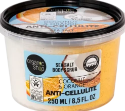 Anti-Cellulite Body Scrub Coconut & Orange, 250 ml