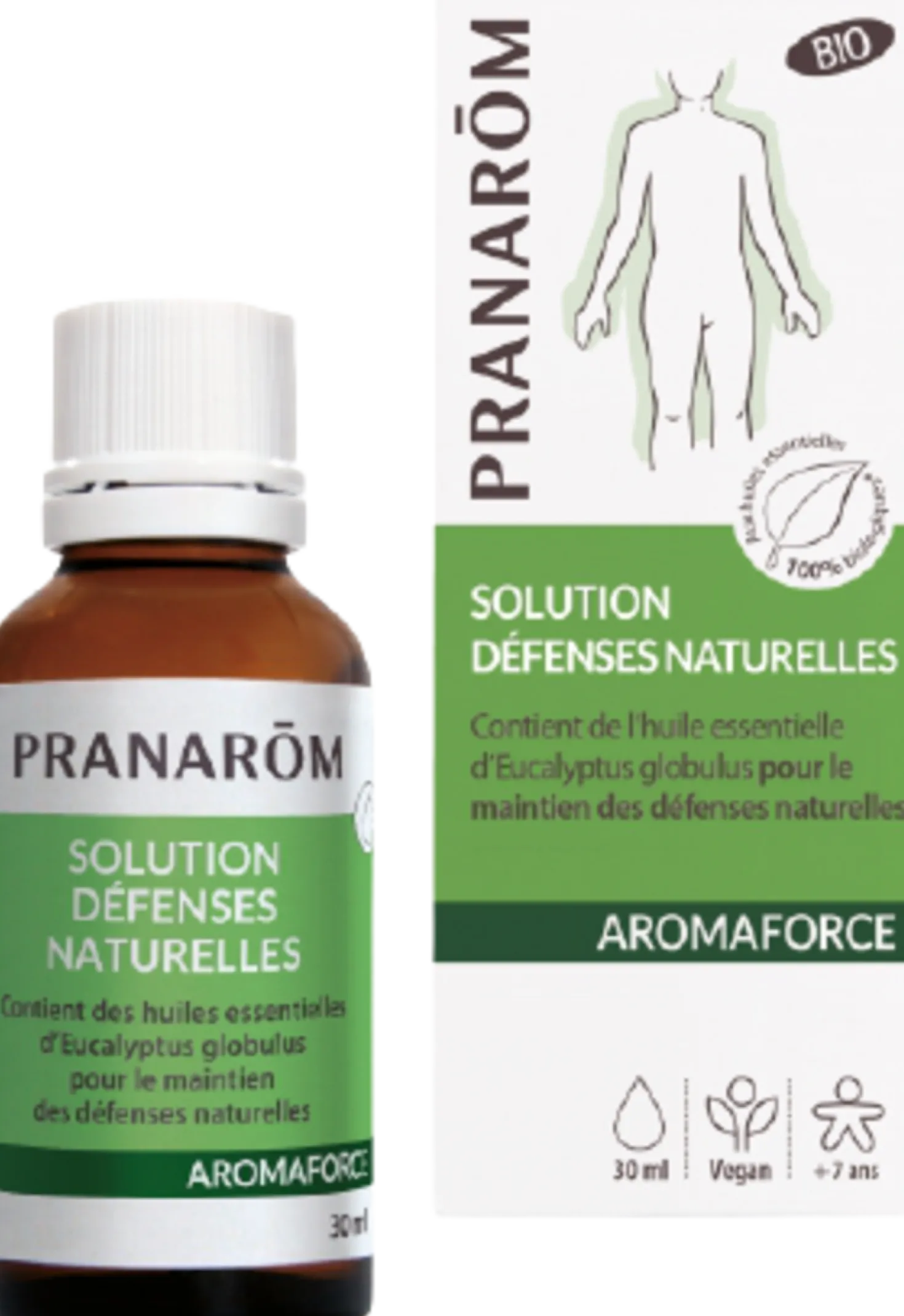 AROMAFORCE Miscela di Oli Biologici "Body Defences", 30 ml