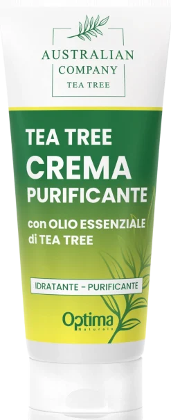 Australian Company Crema Purificante con Olio Essenziale di Tea Tree, 100 ml