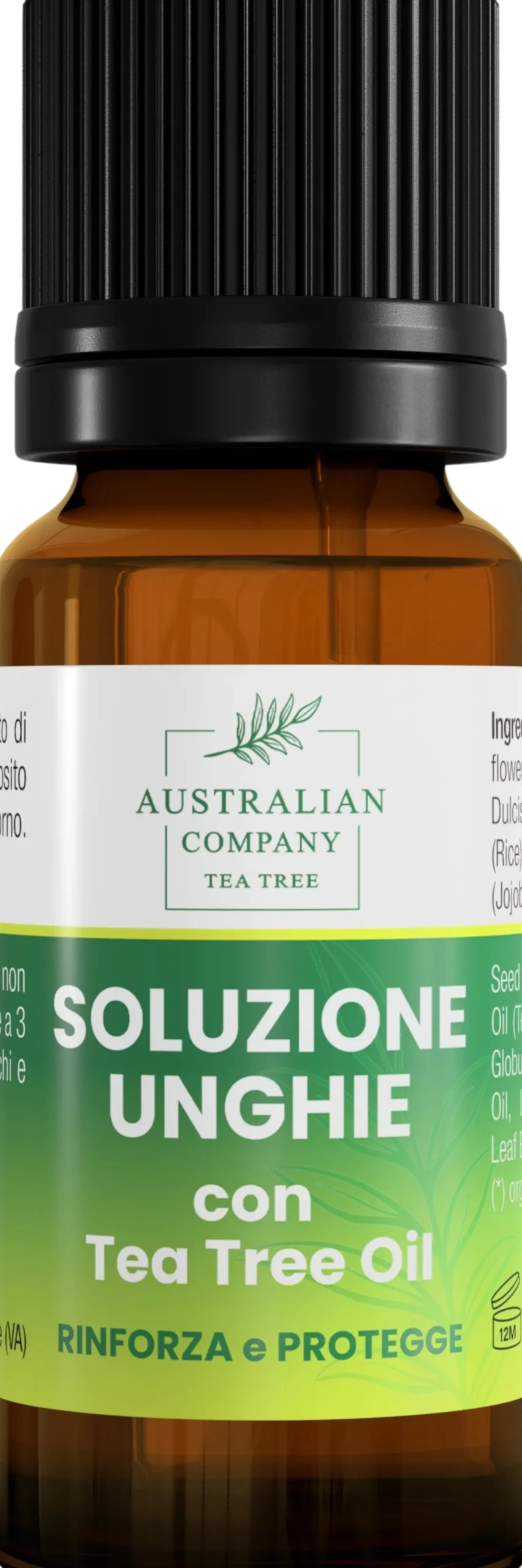 Australian Company Soluzione Unghie con Tea Tree Oil, 10 ml