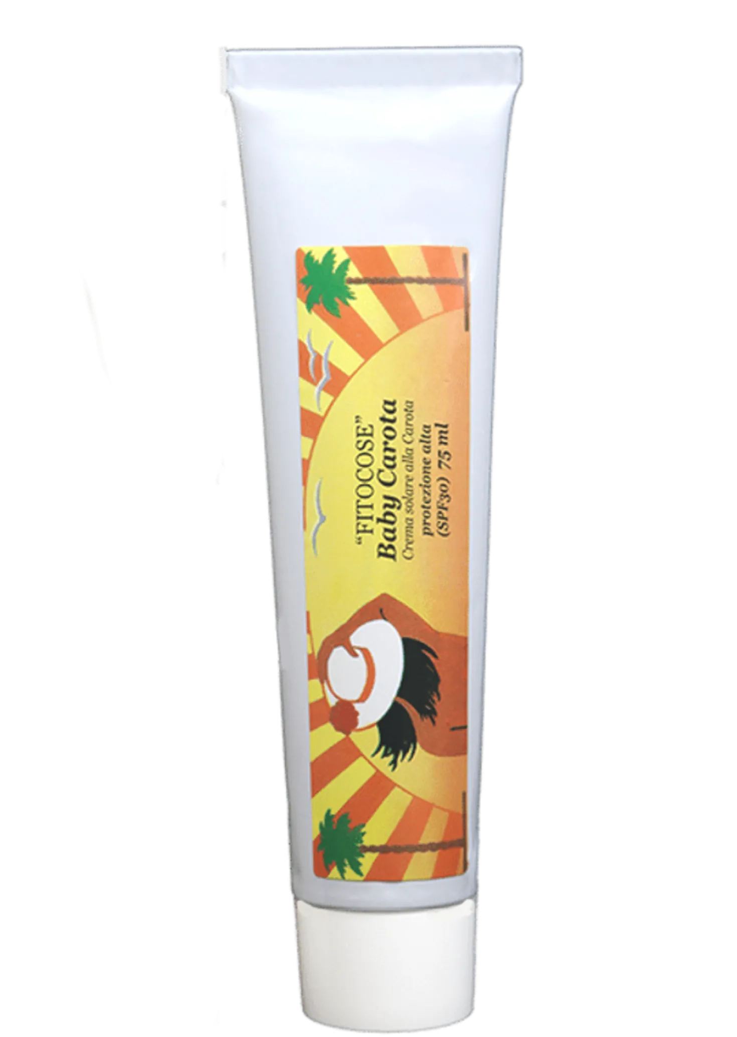 Baby Carota Crema Solare Viso SPF 50, 75 ml