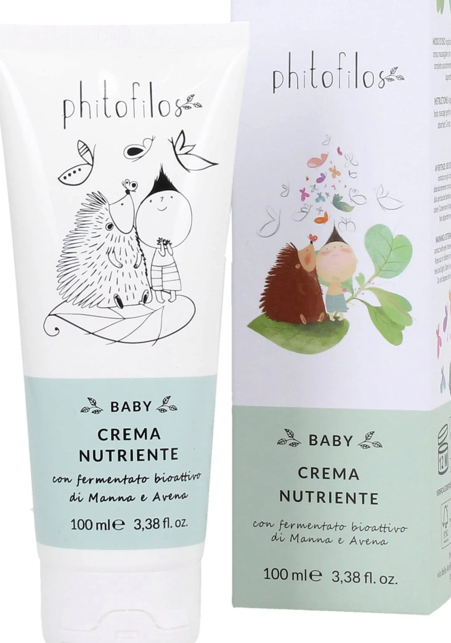 Baby Crema Nutriente alla Manna e Avena, 100 ml