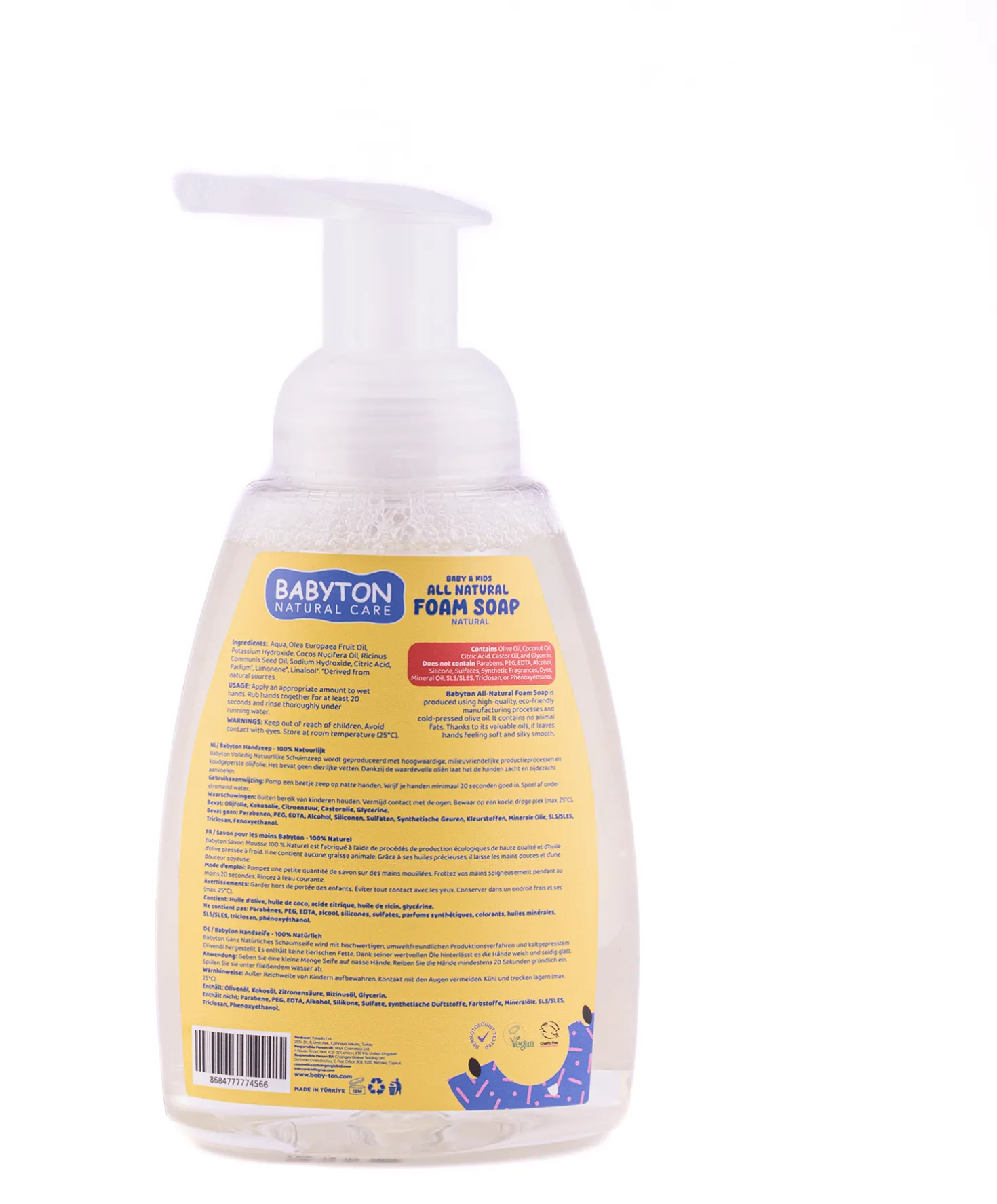Baby & Kids Foam Soap, Neutral (350 ml)