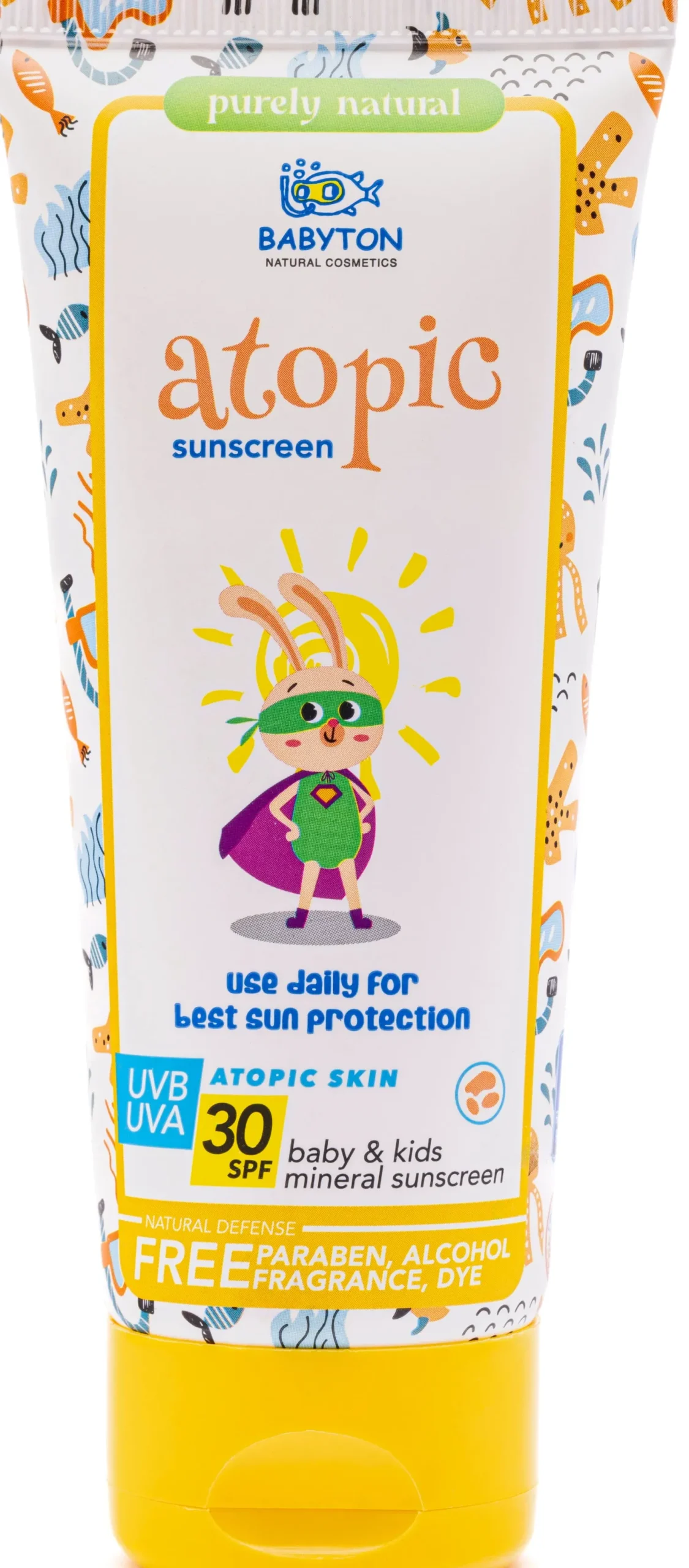 Baby & Kids Mineral Atopic Sunscreen SPF30, 100 ml