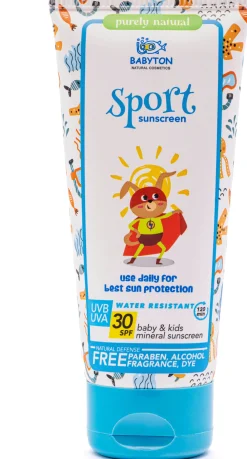 Baby & Kids Mineral Sport Sunscreen SPF30, 100 ml