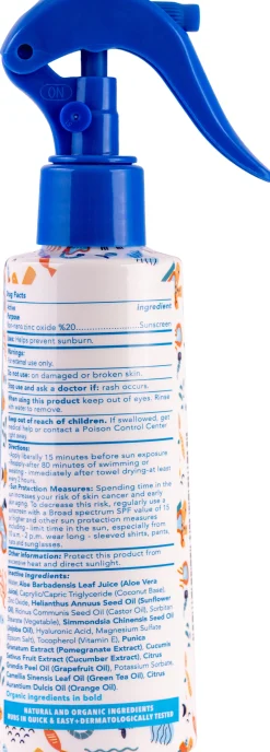 Baby & Kids Mineral Sport Sunscreen Spray SPF50, 200 ml