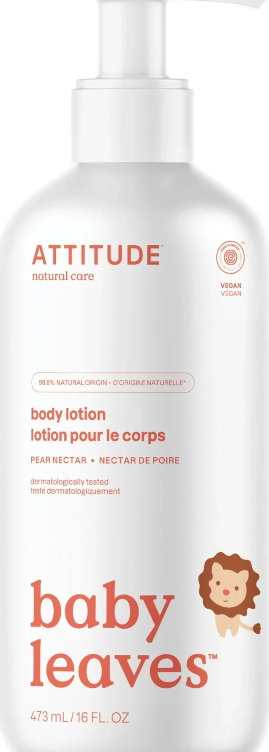 baby leaves Body Lotion Pear Nectar, 473 ml