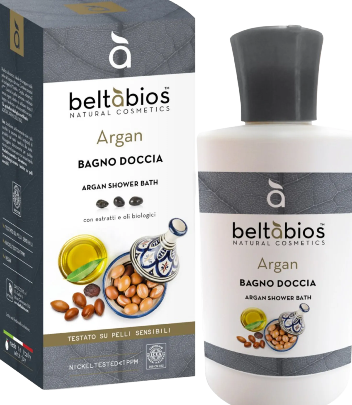Bagno Doccia Argan, 250 ml