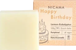 Bagnoschiuma Solido "Happy Birthday" - Eucalipto Citrato, 100 g