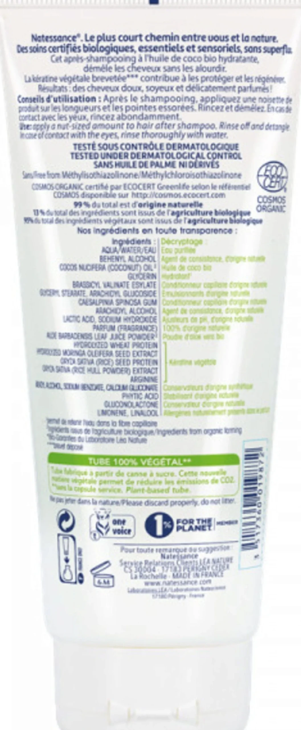 Balsamo Extra Delicato Cocco e Cheratina, 200 ml
