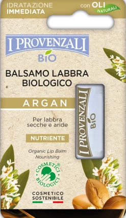 Balsamo Labbra Biologico Argan, 5,50 ml