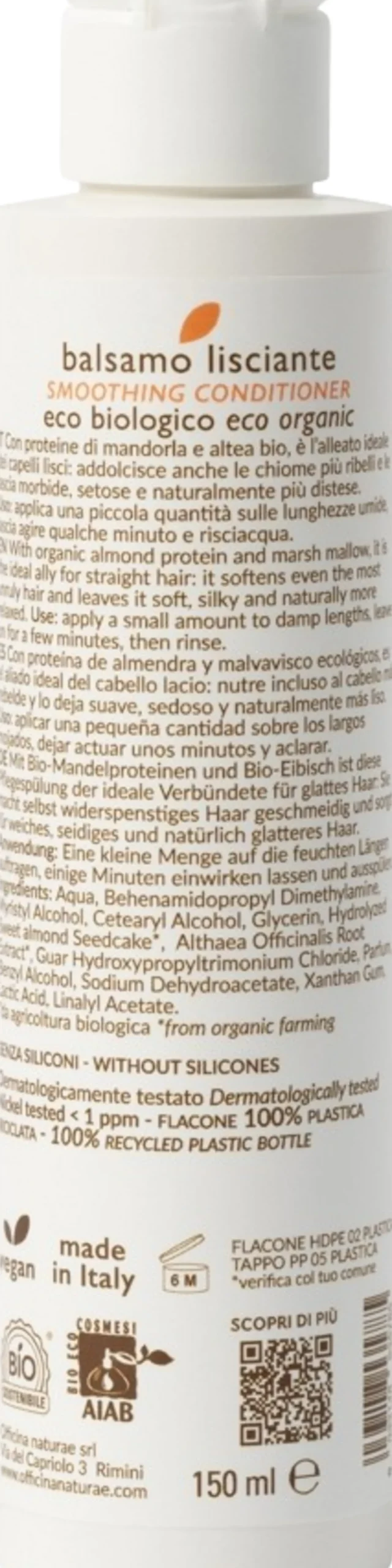 Balsamo Lisciante, 150 ml