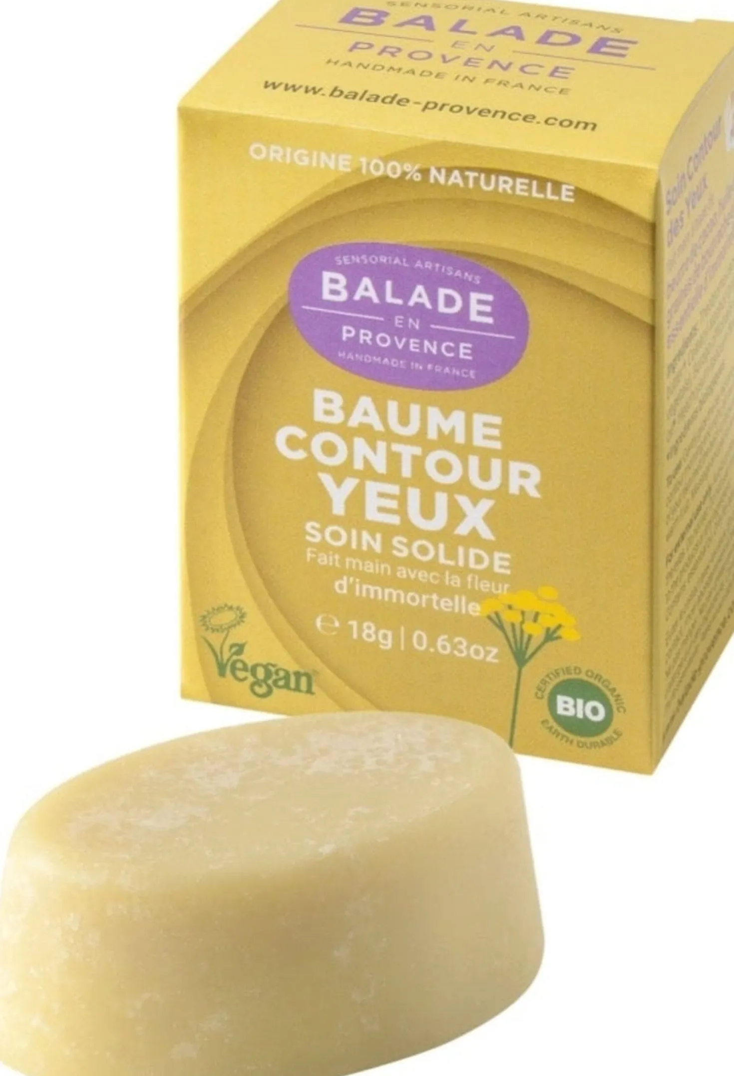Balsamo Rassodante Solido per il Contorno Occhi, 18 g