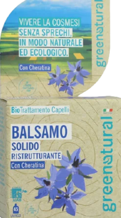 Balsamo Solido Ristrutturante con Cheratina, 40 g