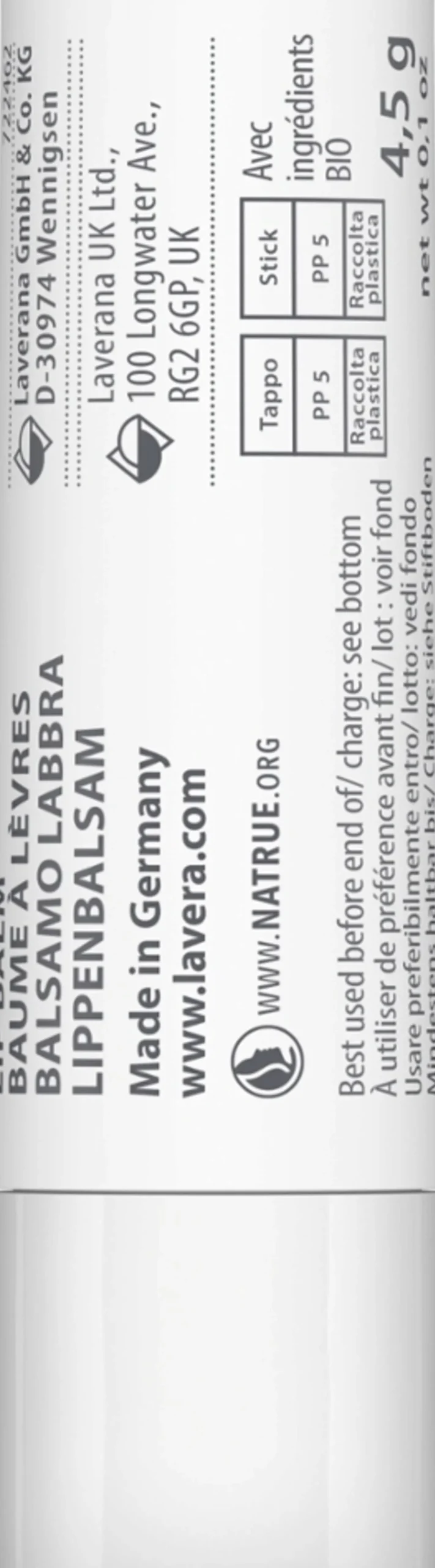 Basis Sensitiv Balsamo Labbra, 4,50 g
