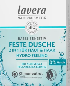 basis sensitiv - Shampoo Solido 2in1 Pelle e Capelli, 50 g