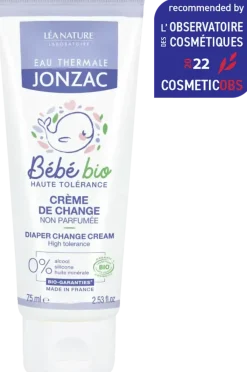 BébéBio Diaper Change Cream, 75 ml