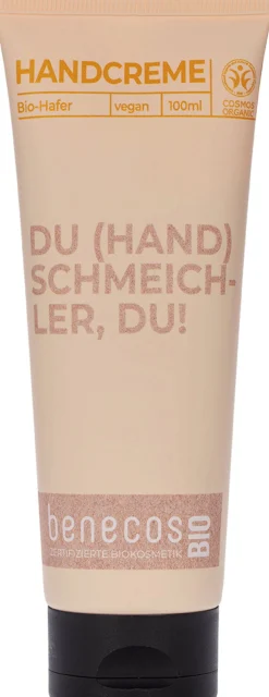 benecosBIO Crema Mani Karitè e Avena Bio, 100 ml