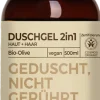 benecosBIO Gel Doccia 2in1 con Olio di Oliva Bio, 50 ml