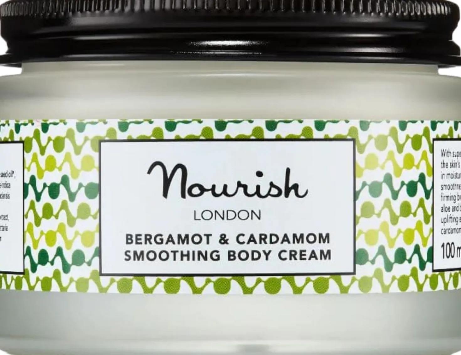 Bergamot & Cardamom Smoothing Body Cream, 100 ml