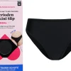 Bikini Swim Slip Mestruale - Black, S