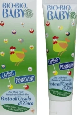 Bio-Bio Baby Pasta Ossido di Zinco, 100 ml