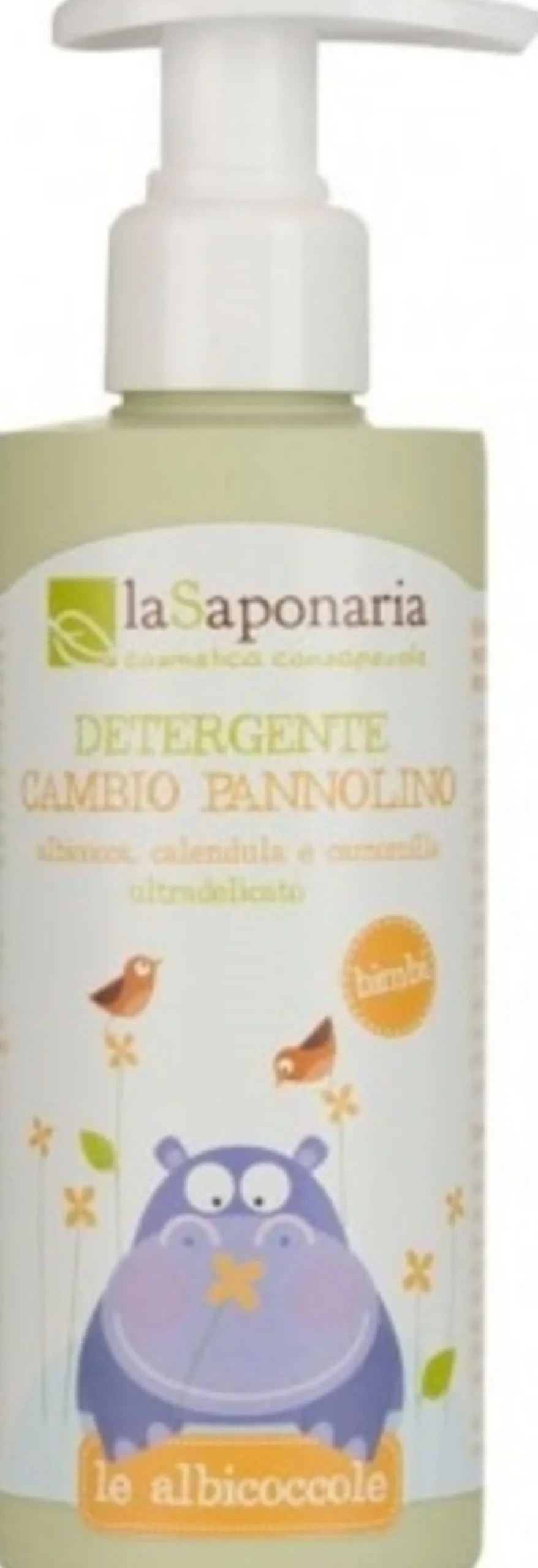 Bio Detergente Cambio Pannolino, 190 ml