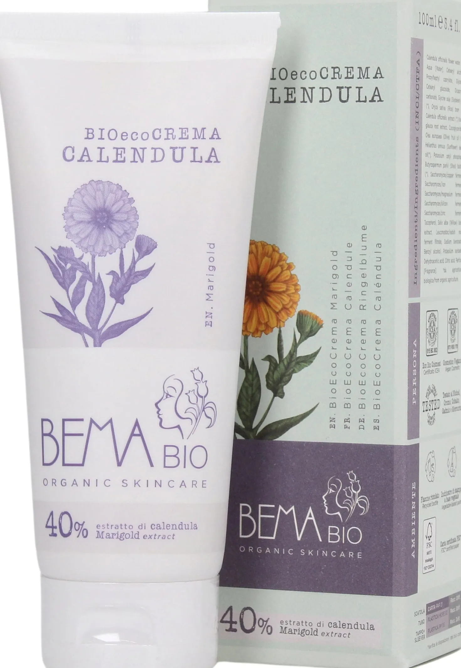 Bioecocrema Calendula, 100 ml