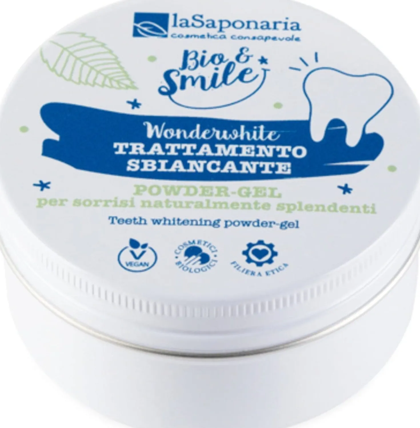 Bio&Smile - WonderWhite Trattamento Sbiancante, 50 g