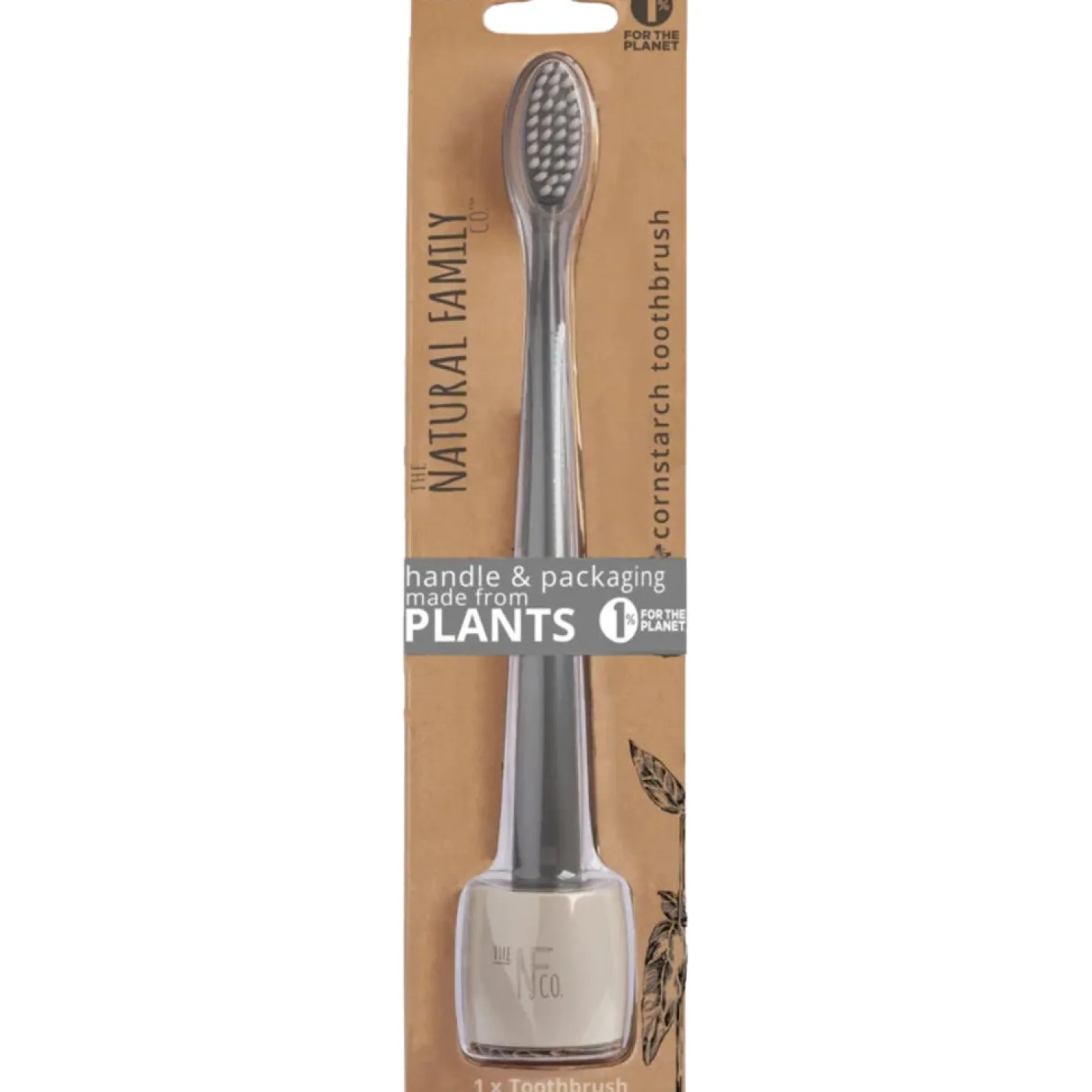 Bio Toothbrush & Stand, Ivory Desert