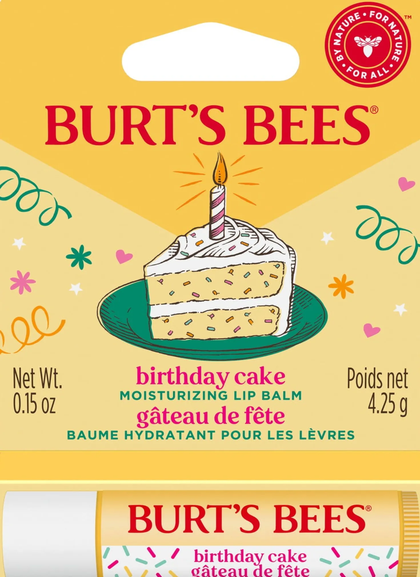 Birthday Cake Lip Balm, 4,25 g
