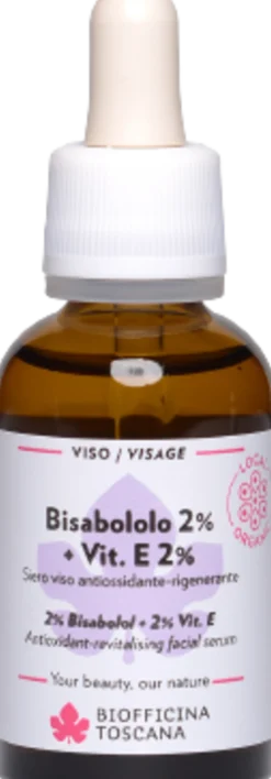 Bisabololo 2% + Vitamina E 2%, 30 ml