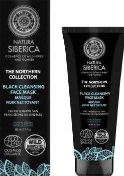 Black Cleansing Face Mask, 80 ml