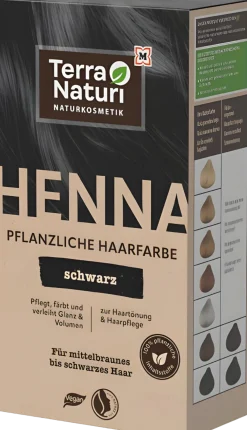 Black Henna Plant-based Hair Dye, 100 g