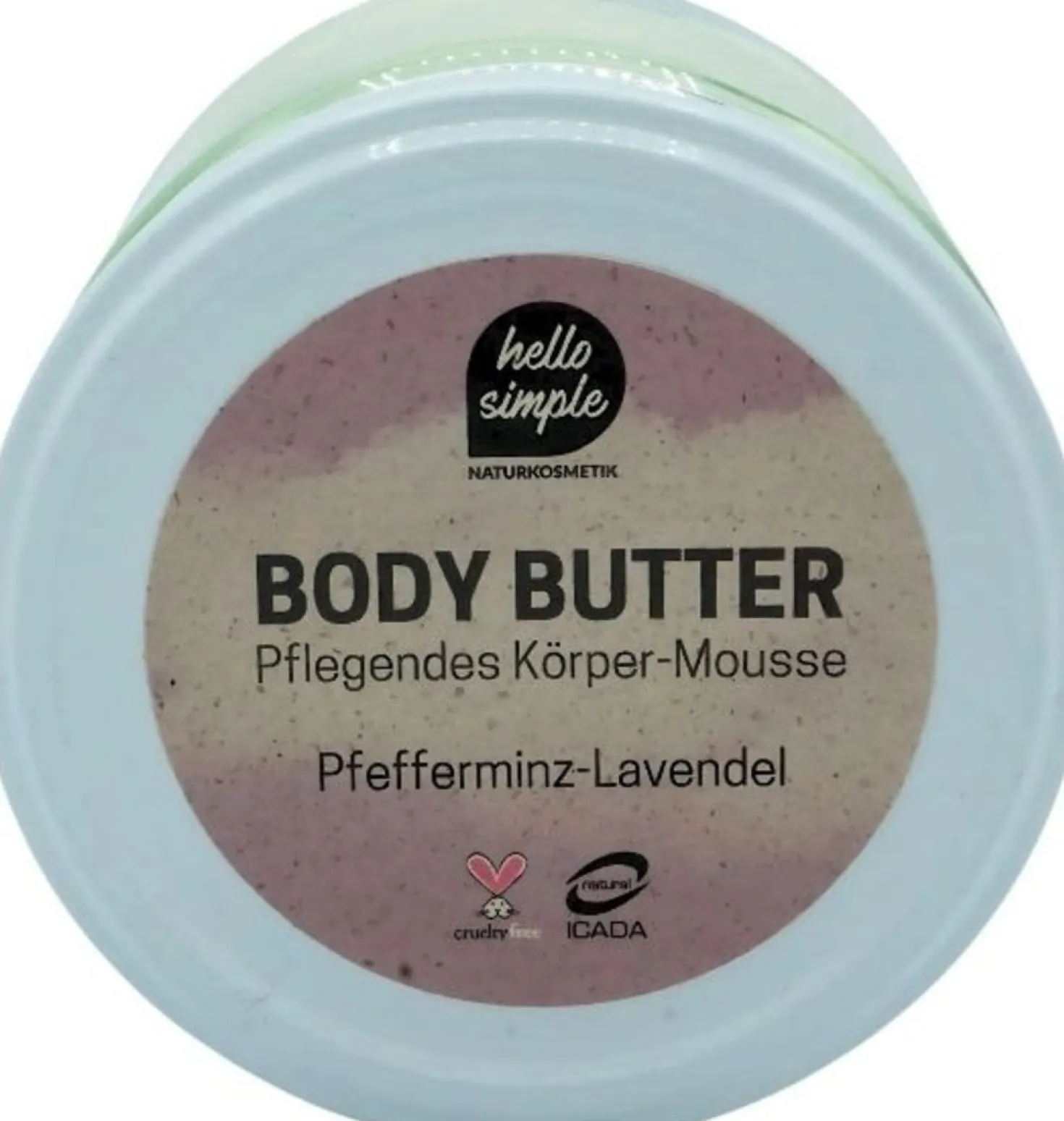 Body Butter, Peppermint-Lavender (100 g)